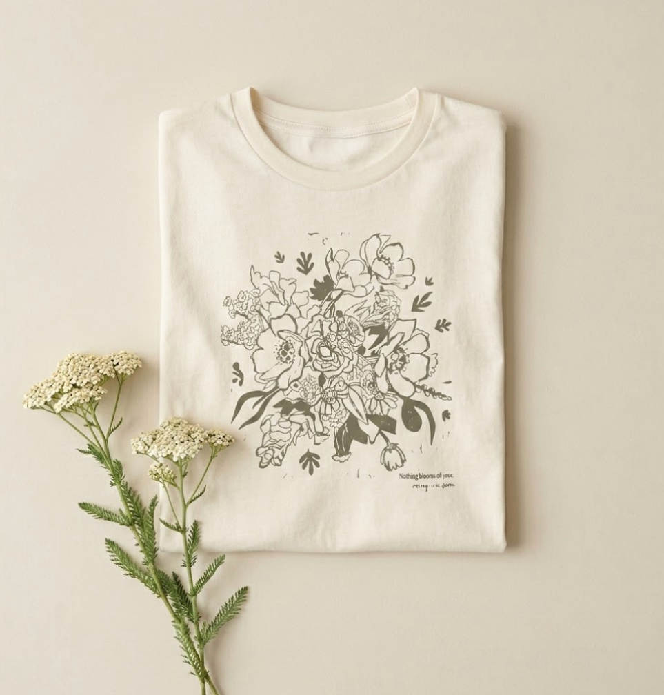 Nothing Blooms All Year Organic T-Shirt