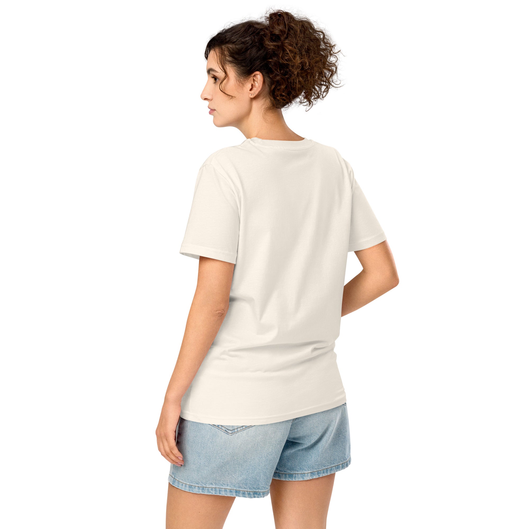Soft organic cotton flowers t-shirt from Rising Iris Farm in Connecticut