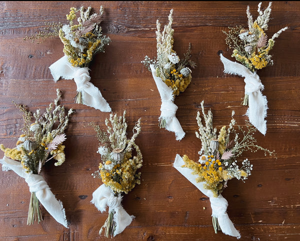 Dried Flower Posies