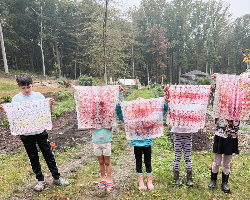 Kids Botanical Tie Dye Workshop